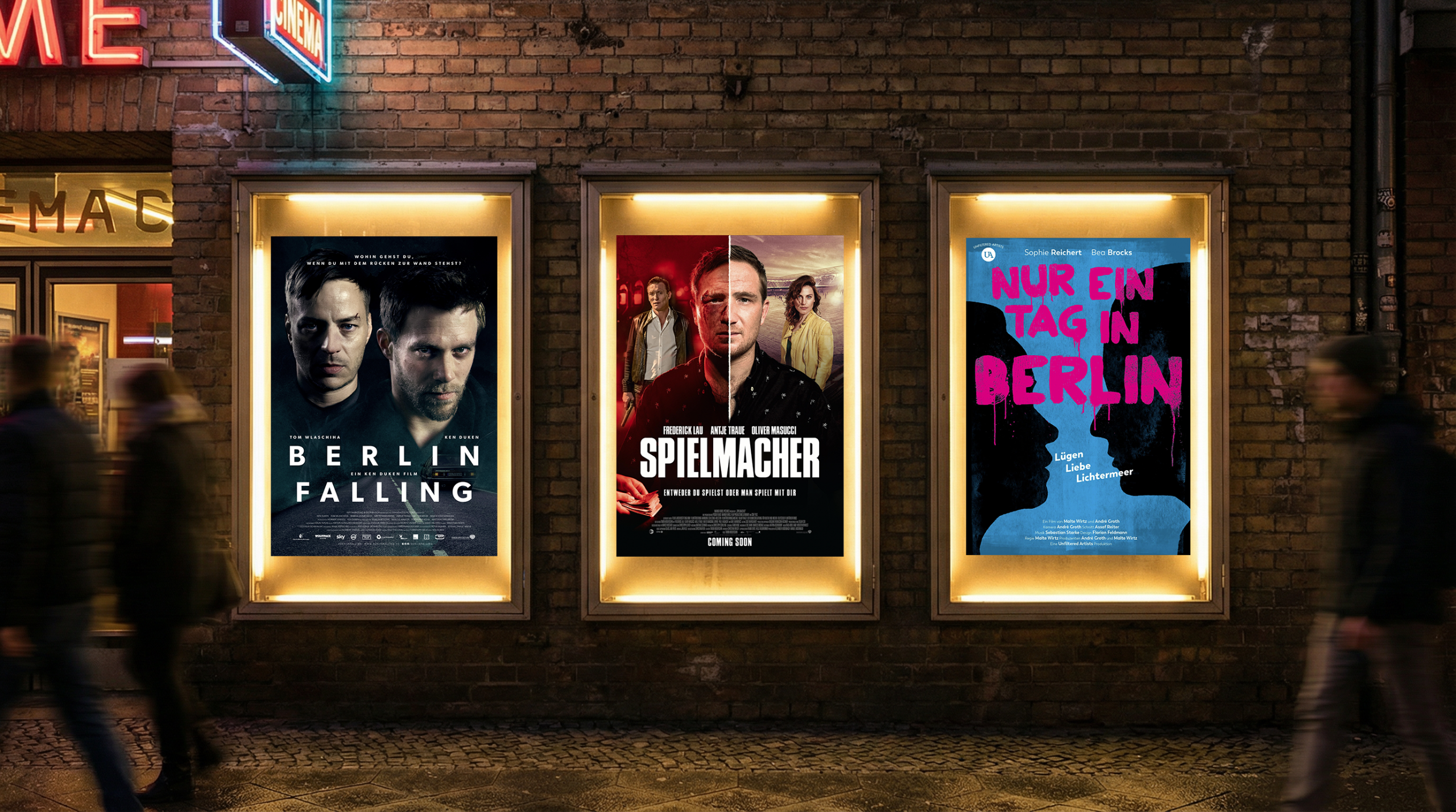 Florian Feldmann produzierte Visual Effects und Design-Systeme für Filme von Warner Bros, Sky und Joyn.