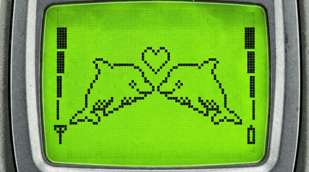 Florian Feldmann hat als Jamba-Produzent verliebte Delphine und andere coole Motive auf die 1-Bit-Handydisplays einer ganzen Generation gebracht.