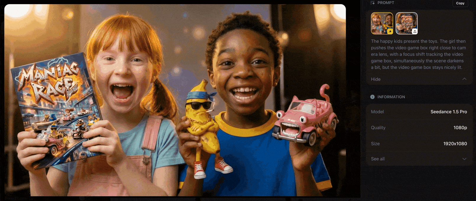 Maniac Race ist ein K.I. Motion Design-Experiment von Creative Director Florian Feldmann