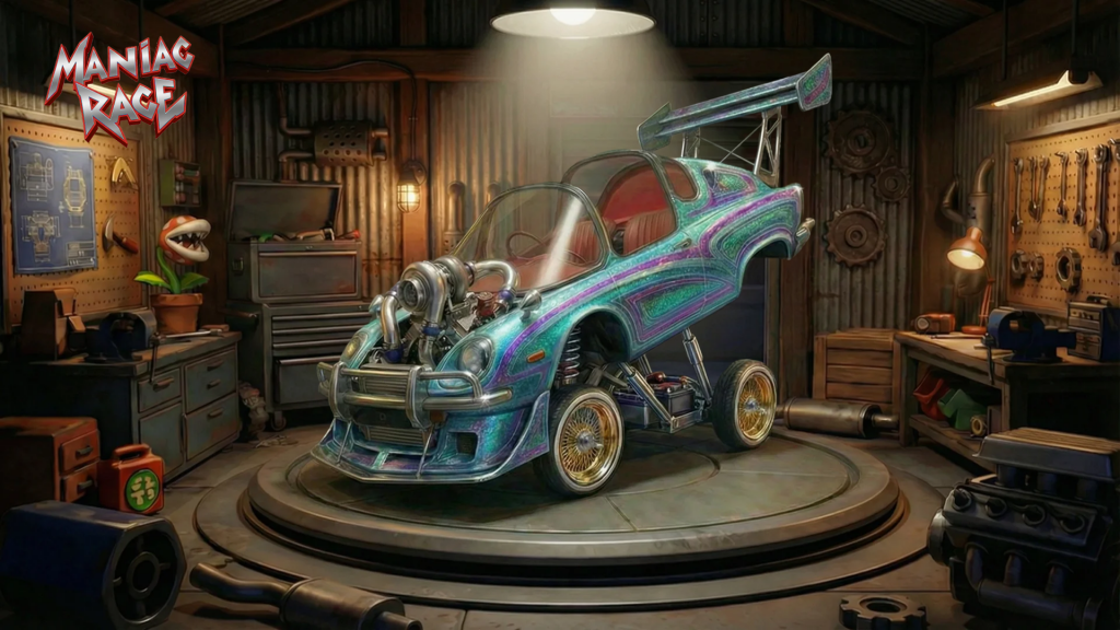 Maniac Race ist ein K.I. Motion Design-Experiment von Creative Director Florian Feldmann